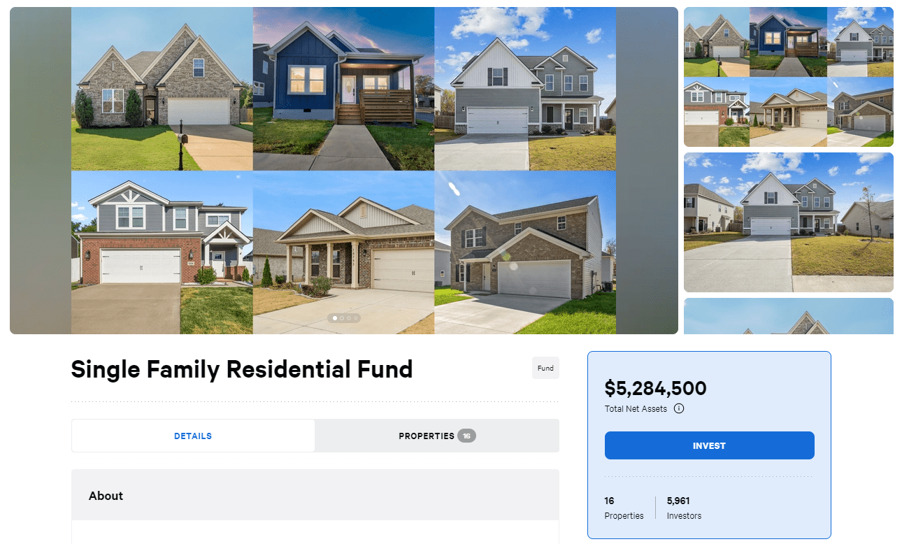 Arrived Single Family Residential Fund